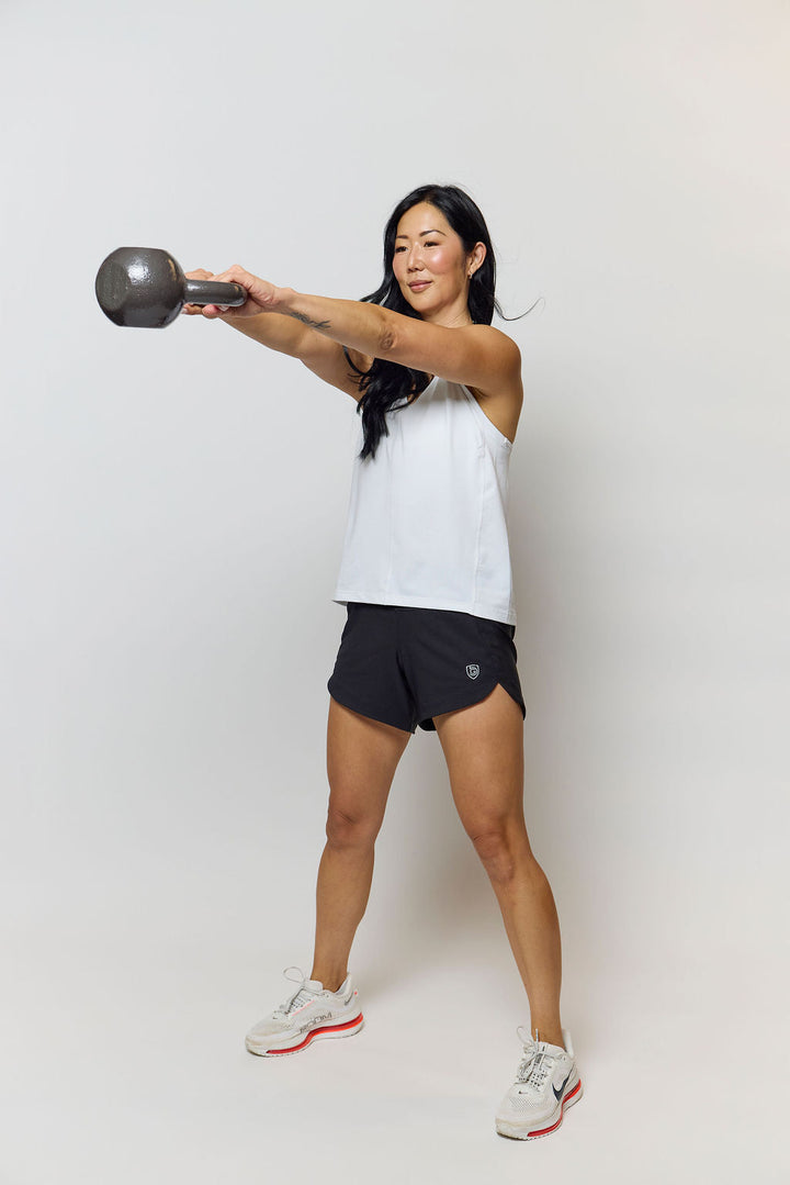 Excel Women's Training Shorts – Ultra-Stretch Fit with Hidden Pocket