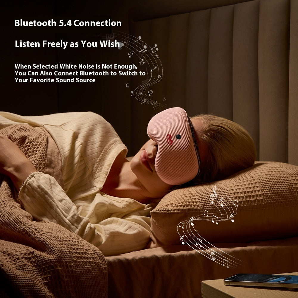 Smart White Noise Sleep Mask – Wireless Bluetooth Music Eye Mask