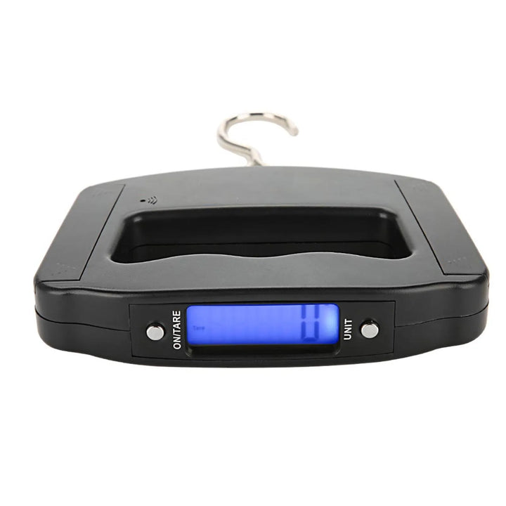 50kg/10g High Precision Portable Digital Hanging Scale, Mini Electronic Hook Weight Scale for Travel Luggage & Outdoor Fishing