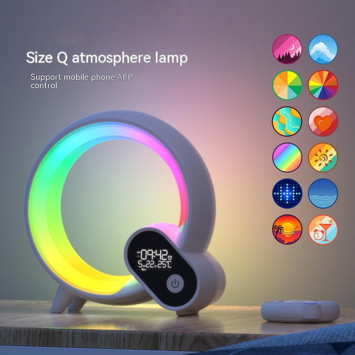 Q Light Sunrise Alarm Clock Speaker